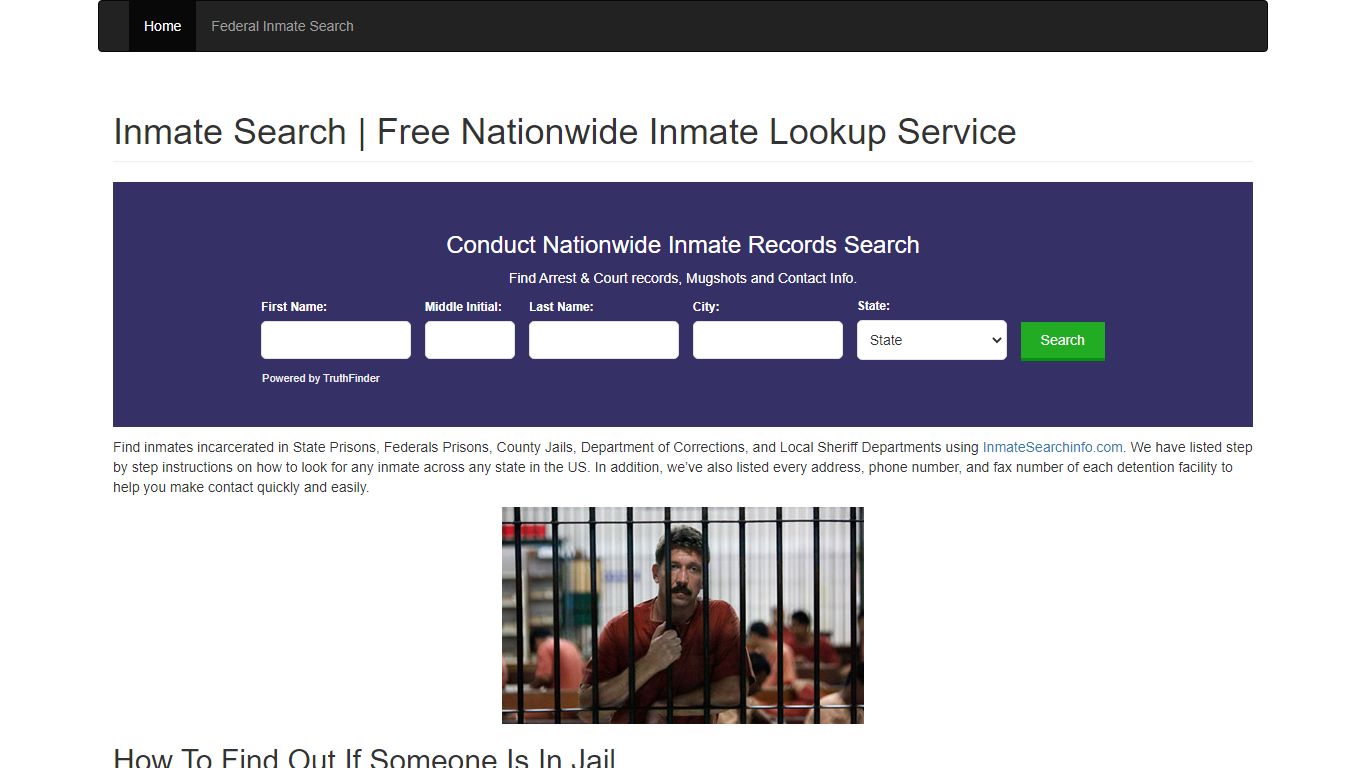 AL Department of Corrections Inmate Locator - Inmate Search